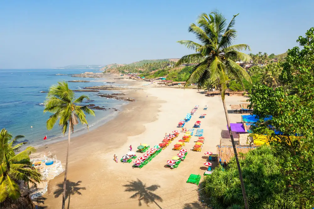 Baga Beach view